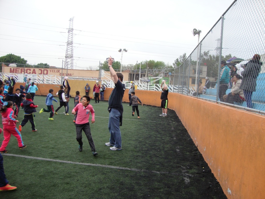 During a visit to Mexico, members of Emerald City Supporters (who in Kangs story were pictured burning a scarf) show their true colors as they participate in charity events for local Mexican children.