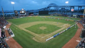 The Dell Diamond has hosted Liga MX clubs